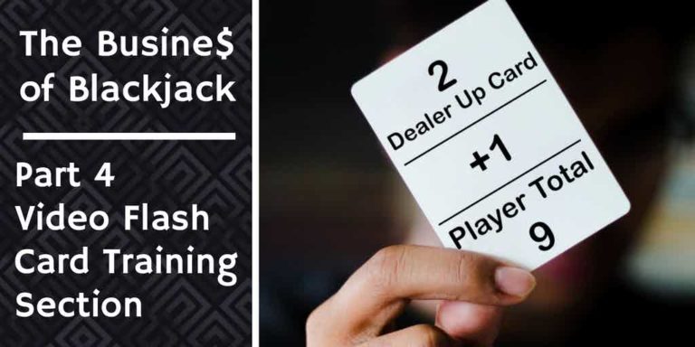 blackjack stragety flash card