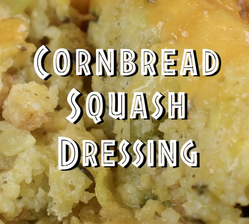 cornbread squash dressing