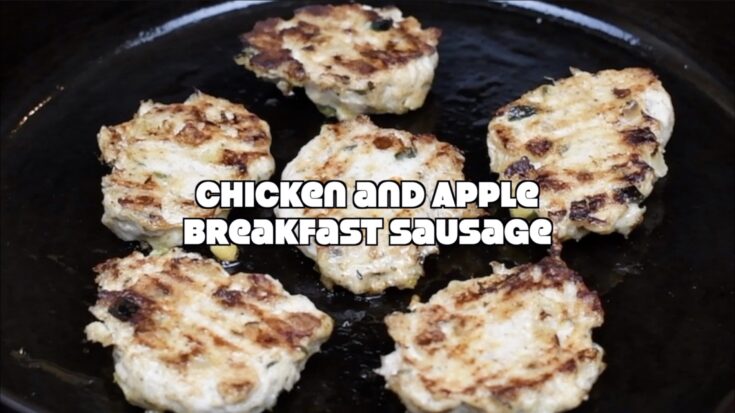 chicken and apple sausage