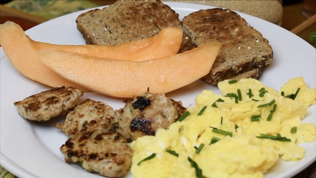 breakfast plate