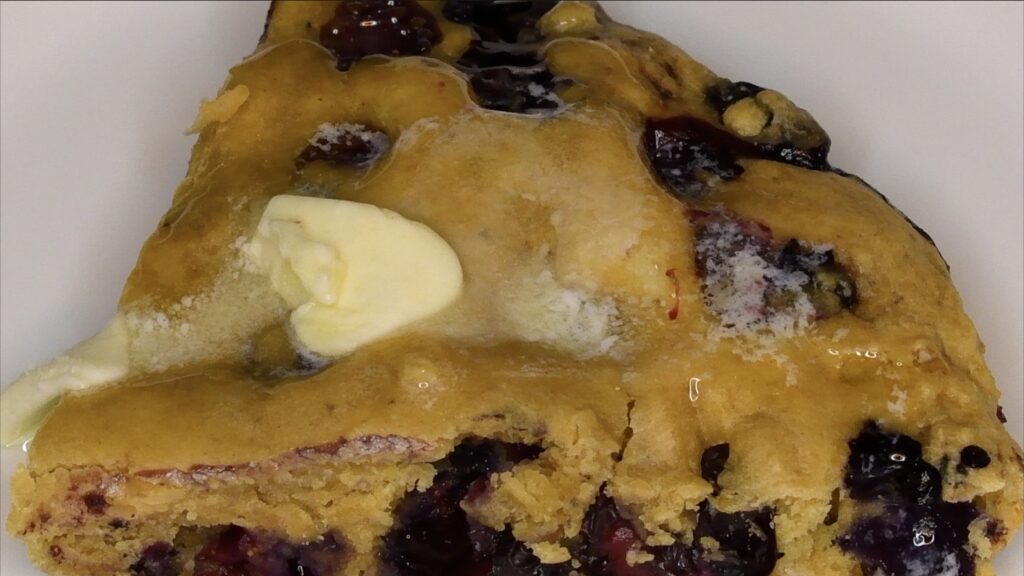 blueberry muffin top