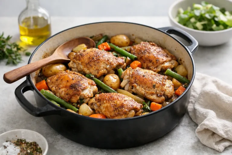 One Pot Chicken Dinner That Actually Works