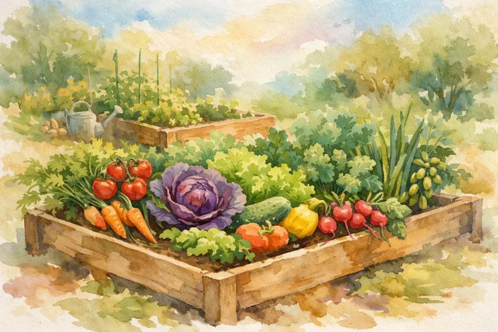 12 Best Vegetables for Raised Beds