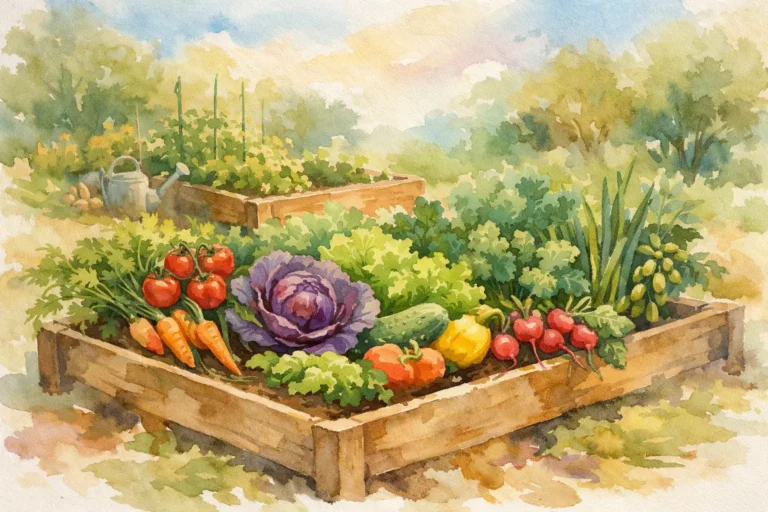 12 Best Vegetables for Raised Beds