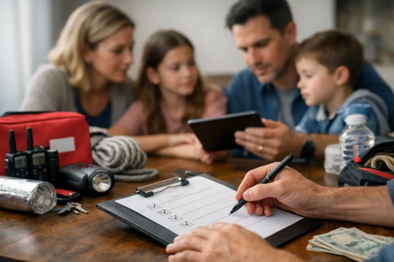 Family Emergency Plan Checklist That Works