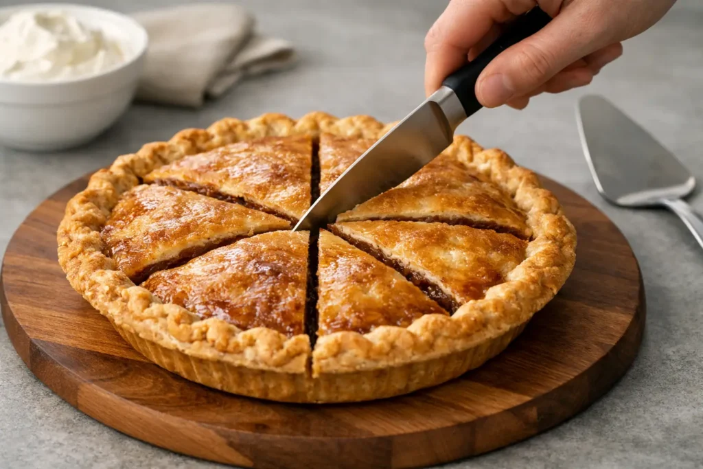 How to Cut a Pie Into 5 Equal Slices