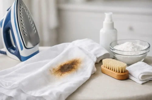 How to Remove Iron Scorch Marks From Fabric