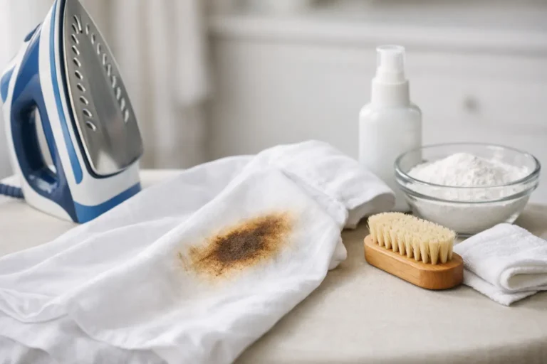 How to Remove Iron Scorch Marks From Fabric
